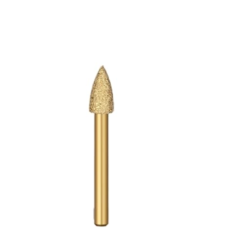 ZHLWei Diamant-Fräskopf, 6 mm Schaft, vakuumgelötet, Schleiffeile, Stein, Marmor, Gravur, CNC-Maschine, Schnitzerei-Fräser-Bits ZHLWei Diamant-Fräskopf, 6 mm Schaft, vakuumgelötet, Schleiffeile, Stein, Marmor, Gravur, CNC-Maschine, Schnitzerei-Fräser-Bits von ZHLWei