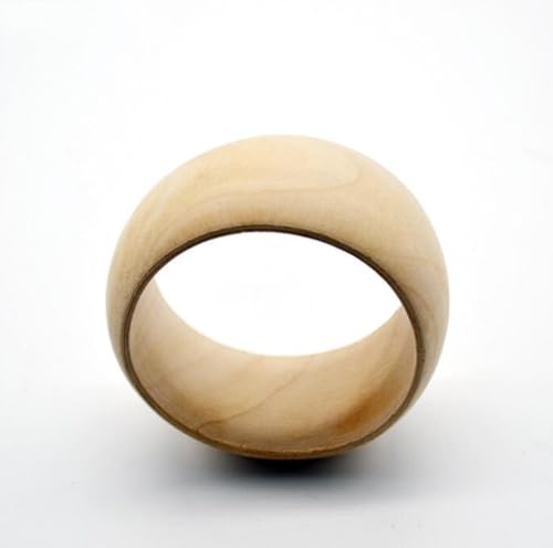 Armreif, unlackiert, natürlicher runder Holzring für Kunst- und Bastelprojekte, DIY-Schmuckherstellung, 1 Stück Armreif, unlackiert, natürlicher runder Holzring für Kunst- und Bastelprojekte, DIY-Schmuckherstellung, 1 Stück von ZHONGJIUYUAN