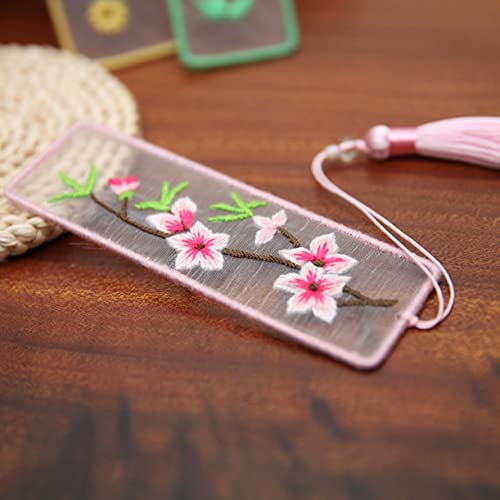 DIY Lesezeichen Kreuzstich Antike Stickerei Geometrische Herstellung Anhänger Materialpaket Manuell Mode Heimdekoration Werkzeugtaschen - F von ZHONGJIUYUAN
