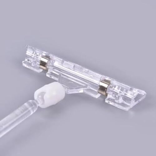 Klare Pop-Werbe-Clips, Kunststoff, Schilder, Preisanzeige, Etikettenhalter, Klemmhalter im Supermarkt, 16 cm, 20 Stück Klare Pop-Werbe-Clips, Kunststoff, Schilder, Preisanzeige, Etikettenhalter, Klemmhalter im Supermarkt, 16 cm, 20 Stück von ZHONGJIUYUAN