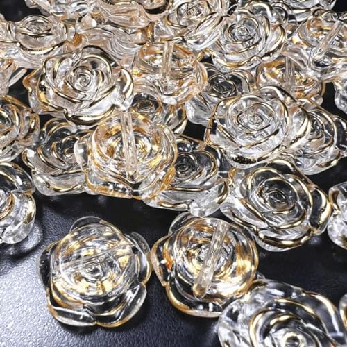 Kunstharzknöpfe mit Rosenmuster, zum Nähen, Scrapbooking, 13 mm, 100 Stück Kunstharzknöpfe mit Rosenmuster, zum Nähen, Scrapbooking, 13 mm, 100 Stück von ZHONGJIUYUAN