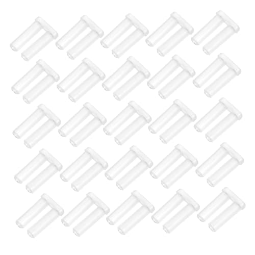 Kunststoff-Kompressionshülsen, randlose Rahmenhülsen, Reparatur, 2,0 x 1,4 x 6,5 mm, 200 Stück Kunststoff-Kompressionshülsen, randlose Rahmenhülsen, Reparatur, 2,0 x 1,4 x 6,5 mm, 200 Stück von ZHONGJIUYUAN
