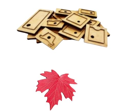 Leathercraft Schablone Muster Stanzform Handstanzwerkzeug mit Holzsockel für DIY Leder Ahornblatt Stlye B Leathercraft Schablone Muster Stanzform Handstanzwerkzeug mit Holzsockel für DIY Leder Ahornblatt Stlye B von ZHONGJIUYUAN