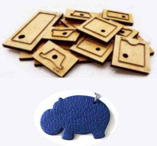 Leder-Stanzform, Lederwaren, Holz-Stanzform für Bastelarbeiten, Nilpferd-Design Leder-Stanzform, Lederwaren, Holz-Stanzform für Bastelarbeiten, Nilpferd-Design von ZHONGJIUYUAN