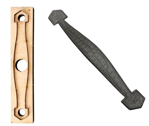 Stahl-Stanzformen, Leder, Stanzform, Scrapbooking, Prägung, Lederwaren, Vorlage, Werkzeug für Bastelarbeiten, 210 mm, Taschen-Dekorgriff Stahl-Stanzformen, Leder, Stanzform, Scrapbooking, Prägung, Lederwaren, Vorlage, Werkzeug für Bastelarbeiten, 210 mm, Taschen-Dekorgriff von ZHONGJIUYUAN
