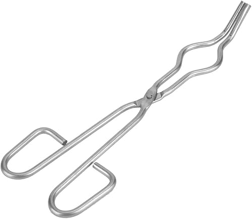 Tiegelzange, Flachmann, Industrie, Veredelungszange, Schmelztiegel, Becher, Klemmen, Metallgusszange, Edelstahlzange, Zubehör, 35 cm von ZHONGJIUYUAN
