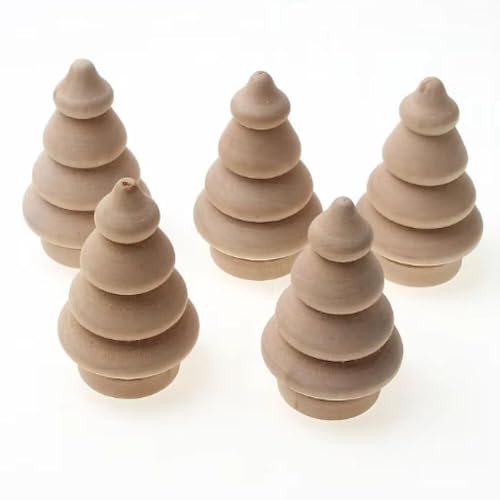 Unlackierte Holzklammern, unlackiert, Weihnachtsbaum, bemalt, Basteln, Heimdekoration, Farbe, Weihnachtsdekoration, 20 Stück von ZHONGJIUYUAN