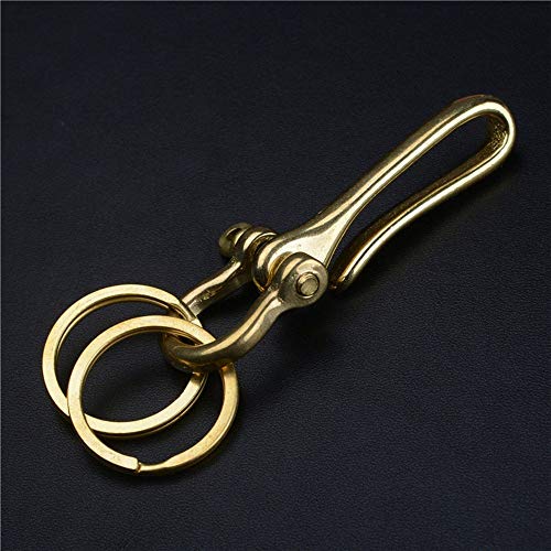 ZHONGJIUYUAN 1 Stück massives Messing D Schäkel U-Form Haken Verschluss Ring Schlüsselanhänger Paracord Armband Schnalle Schlüssel Tasche Gürtelverschluss DIY Leder Handwerk ZHONGJIUYUAN 1 Stück massives Messing D Schäkel U-Form Haken Verschluss Ring Schlüsselanhänger Paracord Armband Schnalle Schlüssel Tasche Gürtelverschluss DIY Leder Handwerk von ZHONGJIUYUAN