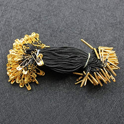 ZHONGJIUYUAN Anstecknadeln, Sicherheitsnadeln für Kleidung, Einzelhandel, Umhängeband, Etikett, Seil, Schnappverschluss, 1000 Stück ZHONGJIUYUAN Anstecknadeln, Sicherheitsnadeln für Kleidung, Einzelhandel, Umhängeband, Etikett, Seil, Schnappverschluss, 1000 Stück von ZHONGJIUYUAN