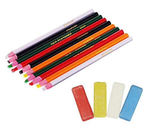 ZHONGJIUYUAN China-Marker zum Abziehen, 10 Farben + 4 Farben radierbare Stoff-Kreide ZHONGJIUYUAN China-Marker zum Abziehen, 10 Farben + 4 Farben radierbare Stoff-Kreide von ZHONGJIUYUAN
