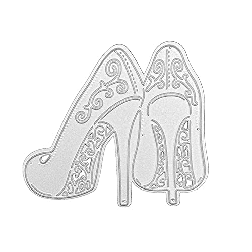High Heels Stanzform Metall Schuhe Stanzformen Schablone Kunst Schneiden Vorlage Formen für DIY Einladung Kartenherstellung Papier Basteln Umschlag Verzieren Scrapbooking Zubehör High Heels Stanzform Metall Schuhe Stanzformen Schablone Kunst Schneiden Vorlage Formen für DIY Einladung Kartenherstellung Papier Basteln Umschlag Verzieren Scrapbooking Zubehör von ZHONGLEFA