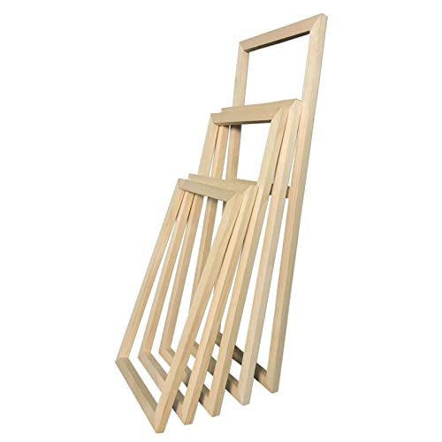 Leinwandrahmen 5 Stück Innenrahmen aus Holz Set Keilrahmen Passend für Leinwand Kunstdruck Rahmen aus natürlichem Massivholz Leicht zu dehnende Leinwand Bildzubehör (40x60cmx2 40x80cmx2 40x100cmx1) Leinwandrahmen 5 Stück Innenrahmen aus Holz Set Keilrahmen Passend für Leinwand Kunstdruck Rahmen aus natürlichem Massivholz Leicht zu dehnende Leinwand Bildzubehör (40x60cmx2 40x80cmx2 40x100cmx1) von ZHONGYUTONG