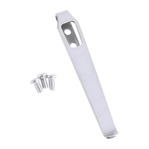 ZHOUSUFEN Faltschneider-Clip aus Edelstahl, Rückenclip-Taschen, Klemmschneider, Clip, Schneidertaschen, Clip, Werkzeugtaschen, Clip-Zubehör von ZHOUSUFEN
