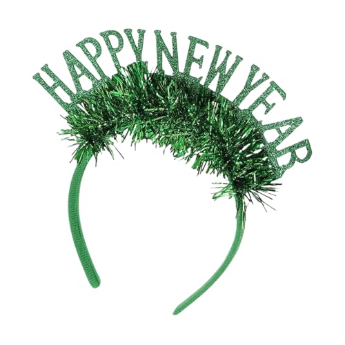 ZHOUSUFEN Familientreffen Silvester Stirnband Pailletten Haarband Weihnachten Party Hairhoop Urlaub Feiern Hairhoop von ZHOUSUFEN