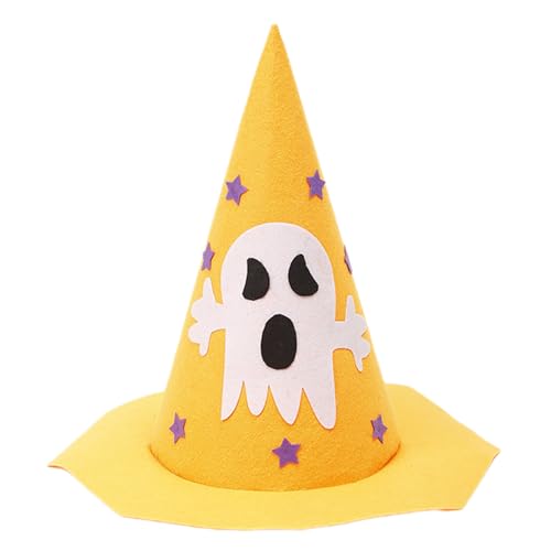 ZHOUSUFEN Halloween-Hexenhut für Kinder und Erwachsene, Halloween-Party, Cosplay-Kostüm, Halloween-Party-Zubehör von ZHOUSUFEN