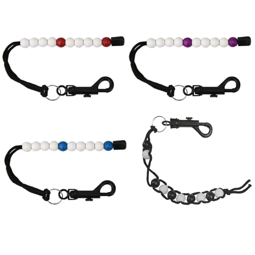 ZHOUSUFEN Kunststoffperlen, Zähler, Punktezähler, Farbe und Weiß, Punktzähler, Schusszähler von ZHOUSUFEN