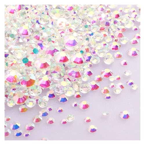 Hotfix Strasssteine Für Kleidung 1440 Stück/Packung, gemischte Größen, schwarzes Glas, flache Rückseite, Glitzer-Diamant, nicht Hotfix-Strasssteine für Nagelkunst und Kleidung(Crystal AB Unfoiled) Hotfix Strasssteine Für Kleidung 1440 Stück/Packung, gemischte Größen, schwarzes Glas, flache Rückseite, Glitzer-Diamant, nicht Hotfix-Strasssteine für Nagelkunst und Kleidung(Crystal AB Unfoiled) von ZHOUXYFDC