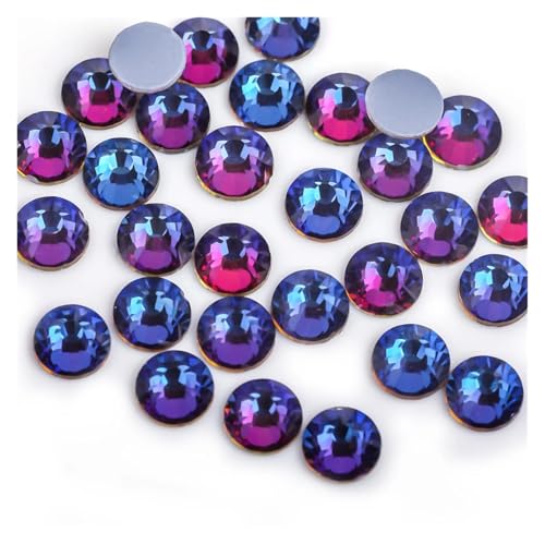 Hotfix Strasssteine Für Kleidung 40 Farben for Aufbügeln von Strasssteinen/Hotfix-Kristall-Strasssteinen for Nähen und for Stoffbekleidung(Blue Volcano,SS10-1440pcs) von ZHOUXYFDC