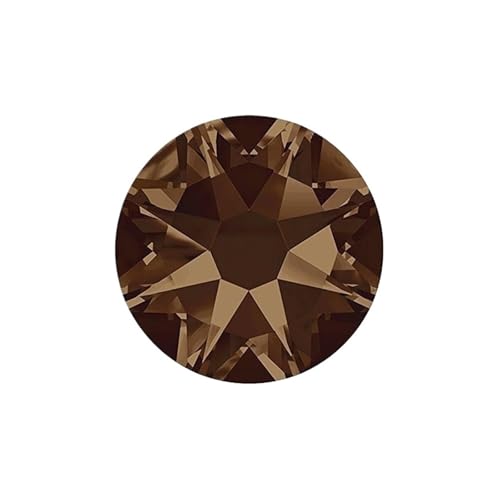 Hotfix Strasssteine Für Kleidung Nicht Hotfix DIY Strass Kristall Strass Stick Auf Nail art Dekorationen DIY Handarbeit Kleidung(Smoked Topaz,SS34 288Pcs) von ZHOUXYFDC