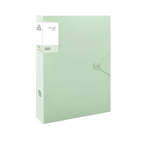 ZHOUXYFDC Dokumentenbox 2 stücke Multifunktionale A4 Datei Organizer Box Verdickt Desktop Storage Box PP Kunststoff Staubdicht Büro Liefert Archive(E) von ZHOUXYFDC