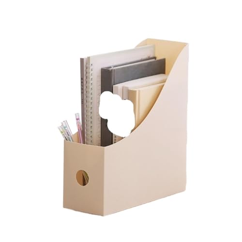 ZHOUXYFDC Dokumentenbox 2PC Büro Dokument Datei Lagerung Box Klapp Desktop Organizer Multifunktions Bücher Bleistift Kleinigkeiten Lagerung Box Büro Liefert(Pink) von ZHOUXYFDC