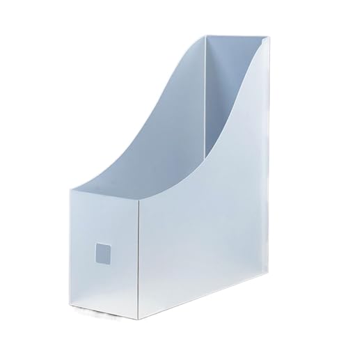 ZHOUXYFDC Dokumentenbox 3 stücke Desktop Datei Ordner Buch Magazin Halter Schreibtisch Dokument Papier Vertikale Lagerung Organizer Stehen Regal Rack(A) von ZHOUXYFDC