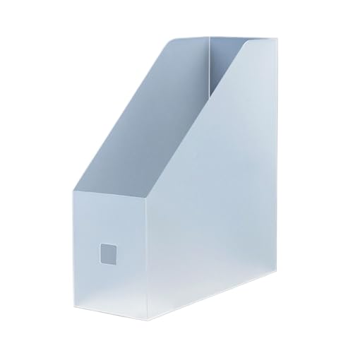 ZHOUXYFDC Dokumentenbox 3 stücke Desktop Datei Ordner Buch Magazin Halter Schreibtisch Dokument Papier Vertikale Lagerung Organizer Stehen Regal Rack(C) von ZHOUXYFDC
