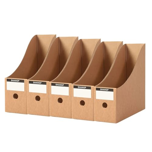 ZHOUXYFDC Dokumentenbox 5 stücke Zeitschriftenordner Kraftpapier Aktenhalter Karton Stehend Zeitschriftenablage Regal Bücher Dokumente Schublade Büroorganisation ZHOUXYFDC Dokumentenbox 5 stücke Zeitschriftenordner Kraftpapier Aktenhalter Karton Stehend Zeitschriftenablage Regal Bücher Dokumente Schublade Büroorganisation von ZHOUXYFDC