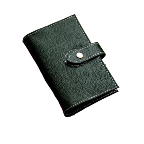ZHOUXYFDC Notizblock 2 stücke Lose-blatt-notizbuch Faux Leder Lose-blatt Reisenden Notebook Planer Journal Schule Büro Schreibwaren(M5 A8 Green) von ZHOUXYFDC