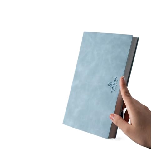 ZHOUXYFDC Notizblock 2 stücke Notebook A5 Verdickt Große Business Ultra-dicken Gitter Blank Grid Tagebuch Grid Notebook(C,B5) von ZHOUXYFDC