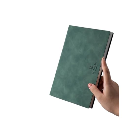 ZHOUXYFDC Notizblock 2 stücke Notebook A5 Verdickt Große Business Ultra-dicken Gitter Blank Grid Tagebuch Grid Notebook(Color-A,B5) von ZHOUXYFDC