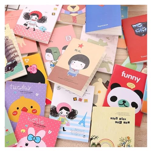 ZHOUXYFDC Notizblock 30 Pcs Kleine Buch Nette Kleine Geschenk Tragbare Notebook Schreibwaren Mini Notebook Mit Tasche Buch ZHOUXYFDC Notizblock 30 Pcs Kleine Buch Nette Kleine Geschenk Tragbare Notebook Schreibwaren Mini Notebook Mit Tasche Buch von ZHOUXYFDC