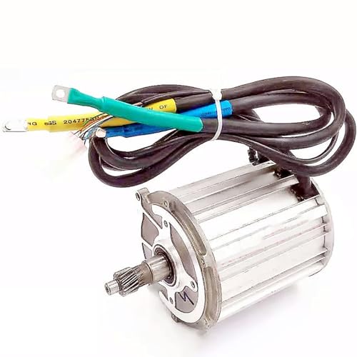 ZHOZHUT 2000W Brushless DC Motor Für Elektrische Dreirad 60V/72V 5-Loch-Quadratwellenmotor Mit 16 Zähnen, 5 Hallendrähte, Gehäuse Aus Aluminiumlegierung FüR Elektrische Dreiräder, Vierräder,2000w,72V ZHOZHUT 2000W Brushless DC Motor Für Elektrische Dreirad 60V/72V 5-Loch-Quadratwellenmotor Mit 16 Zähnen, 5 Hallendrähte, Gehäuse Aus Aluminiumlegierung FüR Elektrische Dreiräder, Vierräder,2000w,72V von ZHOZHUT