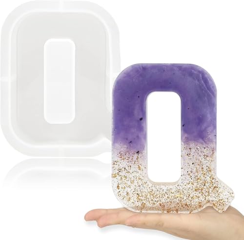 17,8 cm große Buchstabenformen für Harz, 3D-A-Großbuchstaben-Form aus Epoxidharz, A- bis Z, dicke Harz-Buchstabenformen für Buchstaben, Wortschilder, Kunst, Bastelarbeiten, Kuchen 17,8 cm große Buchstabenformen für Harz, 3D-A-Großbuchstaben-Form aus Epoxidharz, A- bis Z, dicke Harz-Buchstabenformen für Buchstaben, Wortschilder, Kunst, Bastelarbeiten, Kuchen von ZHRUOYAO