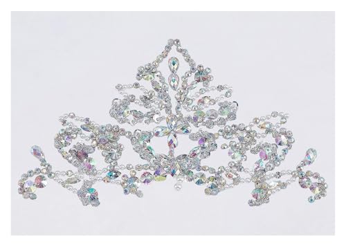 Bestickte Applikationen aus Strass-Spitze, 12 cm, zum Aufnähen von Blumenperlen Bestickte Applikationen aus Strass-Spitze, 12 cm, zum Aufnähen von Blumenperlen von ZHSH