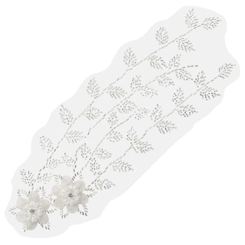 Gestickter Aufnäher, bestickt, Blumenstickerei, 3D-Spitze von ZHSH
