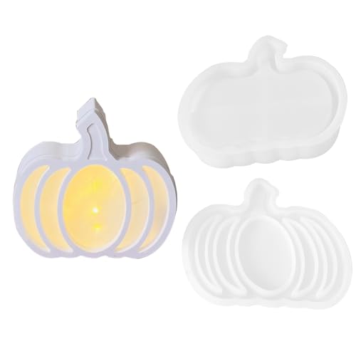 Kürbise Laternen Silikonformen, Kürbise Kerzenhalter Silikonform Set, Leicht zu entformen Gießformen Silikonform Halloween Deko Für Kinder Freunde Familien Kürbise Laternen Silikonformen, Kürbise Kerzenhalter Silikonform Set, Leicht zu entformen Gießformen Silikonform Halloween Deko Für Kinder Freunde Familien von ZHUMCCY