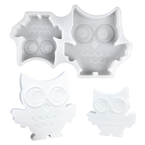 Silikonformen Gießformen Eule, 3D Eulen Kerzenform Silikon, Kreative Herbstdeko Tier Silikonform Herbst Für Dessert Seife Schokolade Kuchen Silikonformen Gießformen Eule, 3D Eulen Kerzenform Silikon, Kreative Herbstdeko Tier Silikonform Herbst Für Dessert Seife Schokolade Kuchen von ZHUMCCY