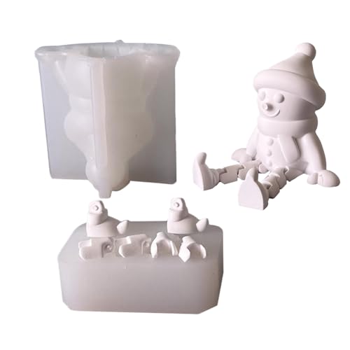 Silikonformen Gießformen Weihnachten, Weihnachtskerzen Silikonform 3D Kerzenform Weihnachts Ornament Gussformen Für Handgemachte Seifen Aromatherapie Kerzen Kunsthandwerk Silikonformen Gießformen Weihnachten, Weihnachtskerzen Silikonform 3D Kerzenform Weihnachts Ornament Gussformen Für Handgemachte Seifen Aromatherapie Kerzen Kunsthandwerk von ZHUMCCY