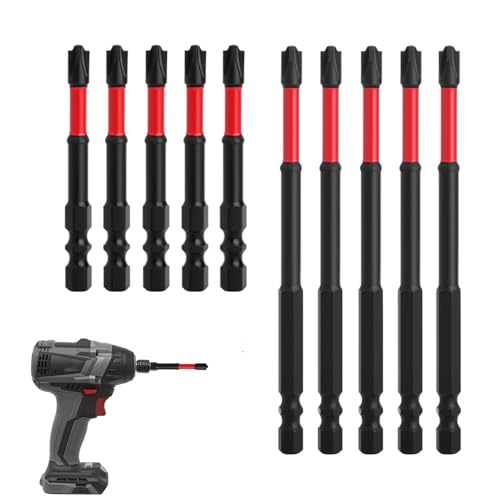 ZHUMCCY Bit-Set, Bohrer-Set, Schraubendreher, Ratschenschlüssel, robuste Treiberverlängerung, Anti-Rutsch-Adapter-Werkzeug für Zuhause, Holzbearbeitung, Sanitärbau, Automobilbau von ZHUMCCY