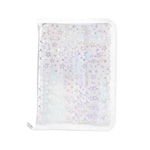 ZHUMCCY Clear Binder Nachfüllbar | Aufbewahrungsmappe Mit Reißverschluss Für Karten,Sticker-Sammelalbum Für Schüler Lehrer Projektmanager von ZHUMCCY
