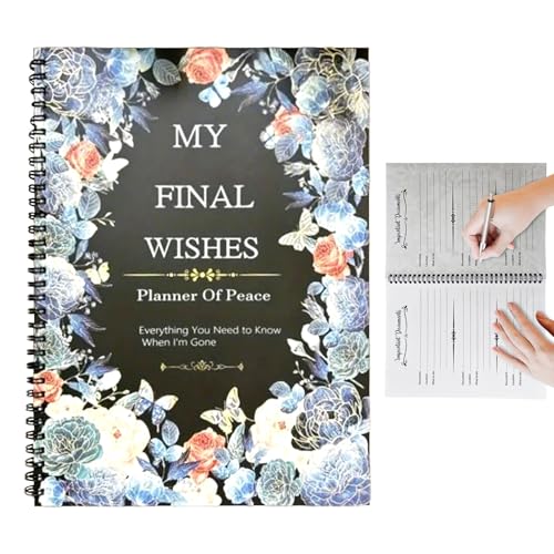 ZHUMCCY End of Life Planer - Planer für Senioren zum Lebensende - Arbeitsbuch mit Anleitung für Testamentsvorbereitung, wichtige Informationen und letzte Wünsche ZHUMCCY End of Life Planer - Planer für Senioren zum Lebensende - Arbeitsbuch mit Anleitung für Testamentsvorbereitung, wichtige Informationen und letzte Wünsche von ZHUMCCY