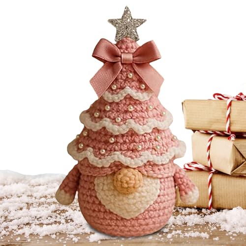 ZHUMCCY Häkel-Set Für Anfänger Weihnachten, Häkel Weihnachtsbaum Gnom Bastelset für Anfänger, Garn Vorrat Set Handarbeit Lernen Zu Hause Für Erwachsene Jugendliche Kinder Frauen Mädchen Weihnachtszeit ZHUMCCY Häkel-Set Für Anfänger Weihnachten, Häkel Weihnachtsbaum Gnom Bastelset für Anfänger, Garn Vorrat Set Handarbeit Lernen Zu Hause Für Erwachsene Jugendliche Kinder Frauen Mädchen Weihnachtszeit von ZHUMCCY
