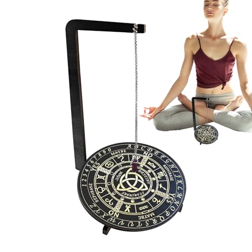 ZHUMCCY Kristall Anzeigetafel, Anhänger Hexen Deko Halter, Holzregal Design Für Schmuck Dekoration Halskette Anhänger Zuhause Tisch ZHUMCCY Kristall Anzeigetafel, Anhänger Hexen Deko Halter, Holzregal Design Für Schmuck Dekoration Halskette Anhänger Zuhause Tisch von ZHUMCCY