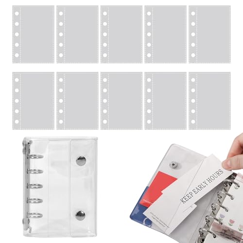 ZHUMCCY Loseblattfolie Aus PVC Transparent 5 Ring - Lose Blatt Liniertes Bindepapier 10 Seiten,Für Sammelalben Bastelarbeiten Auto Flugzeug Reise Scrapbooking Kunst Und ZHUMCCY Loseblattfolie Aus PVC Transparent 5 Ring - Lose Blatt Liniertes Bindepapier 10 Seiten,Für Sammelalben Bastelarbeiten Auto Flugzeug Reise Scrapbooking Kunst Und von ZHUMCCY