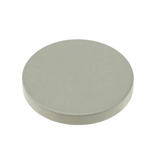 Knöpfe aus Kunstharz, modische einfache Wollmantel-Dekoration, DIY, Nähzubehör, Menge: 10 Stück, Größe 15 mm - 30 mm (Grau, 30 mm) von ZHUNQU
