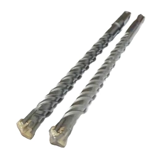1 Stück 4-Blatt Hartmetallkern Schlaghammerbohrer, geeignet for Beton(14x350mm/13.77in) von ZHUNTE