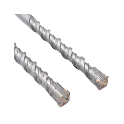 2 Stück erweiterter SDS PIUS Beton-Kreuzbohrer, Drehhammerbohrer, for Wandbohrungen(6 x 160mm/6.29in) von ZHUNTE