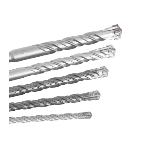 Impact Hammer Drill Bit For Concrete,2 Pcs Cross Tip Wall Brick And Tile Brickwork Drill Bit(14x350mm) von ZHUNTE