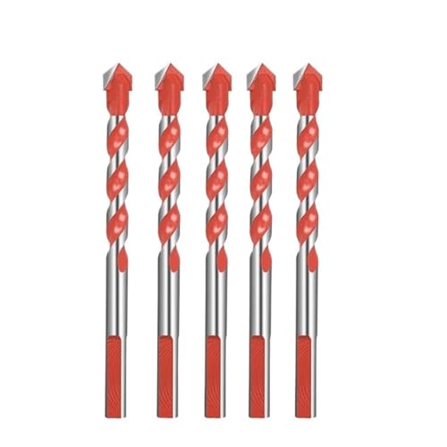 Multifunctional Ceramic Wall Tile Marble Drill Bit, 5PCS Glass Punching Work Saw Drill Bit,(8mm) von ZHUNTE